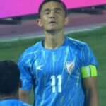 Sunil Chhetri In Tears After Scoring On Return For Indian Football Team - Watch