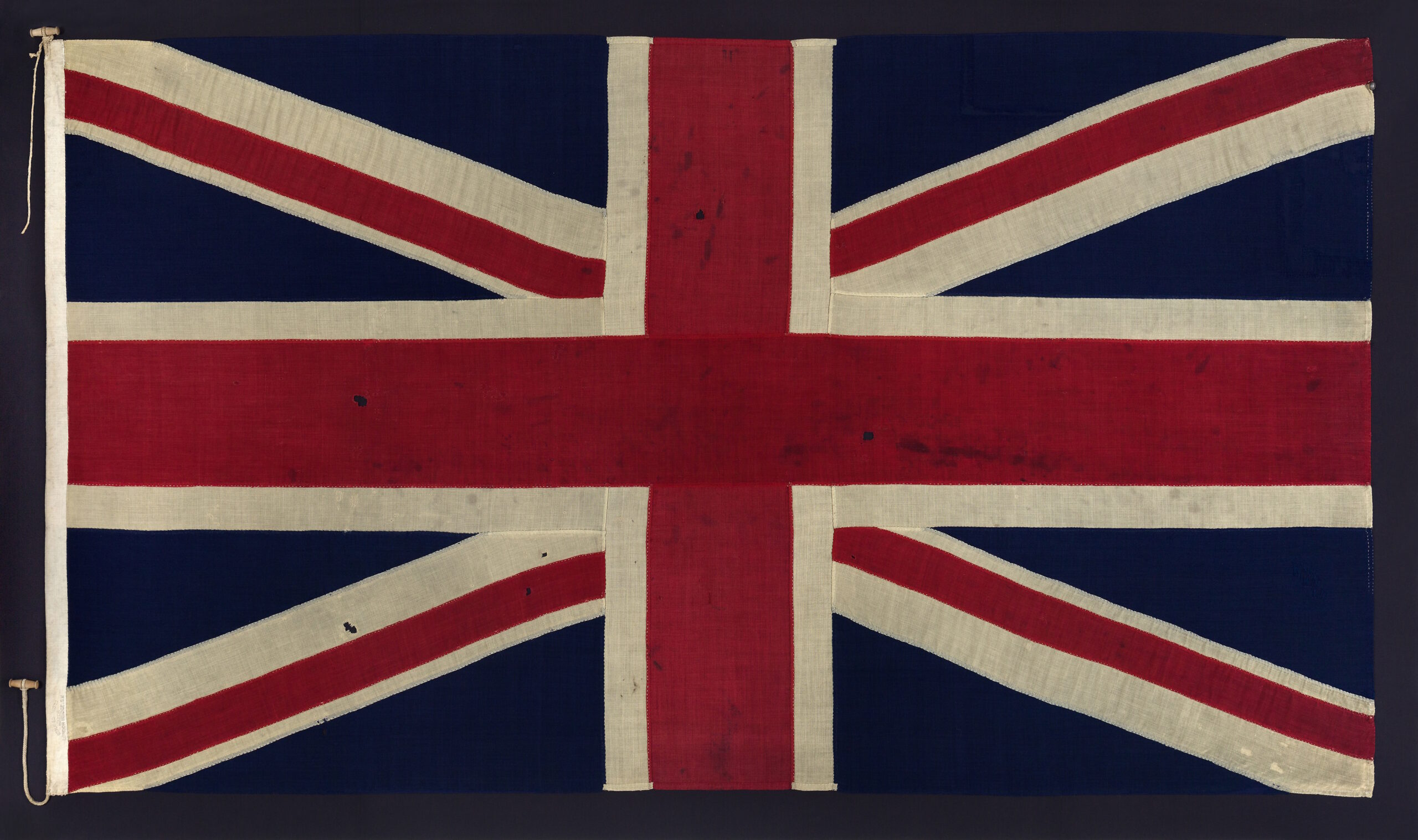 Export bar placed on Trafalgar Union Jack – The History Blog